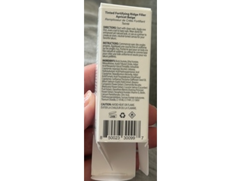 Londontown Kur Nail Ridge Filler, Apricot-Beige, 0.4 fl oz