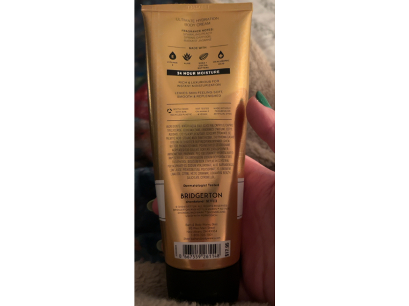 Bath & Body Works Bridgerton Ultimate Hydration Body Cream, Diamond Of The Season, 8 oz/226 g