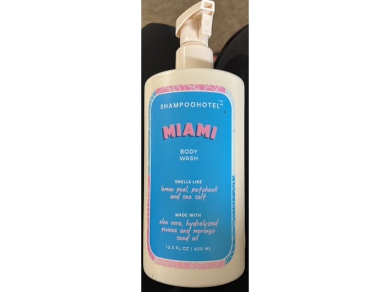 ShampooHotel Miami Body Wash, 13.5 fl oz/400 mL
