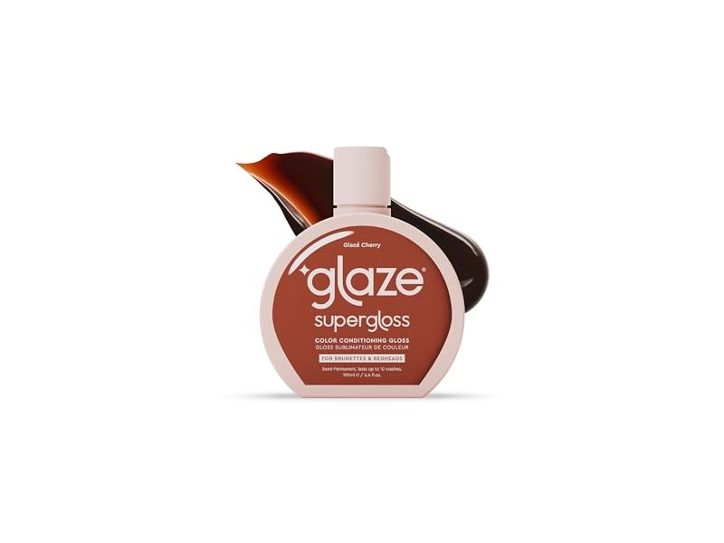 Glaze Supergloss Color Conditioning Gloss, Glace Cherry, 6.4 fl oz/190 mL