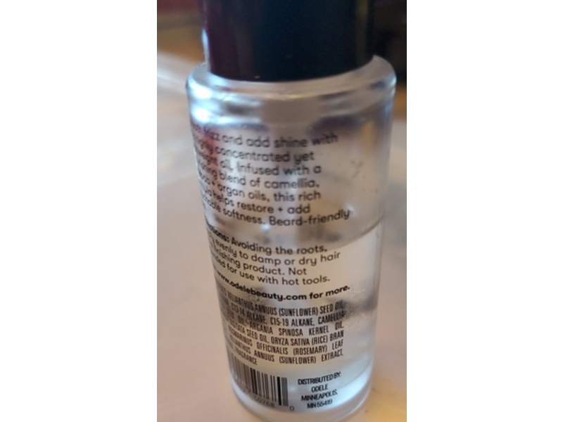 Odele Hair Oil, Baobab + Argan, 0.75 fl oz/22 mL