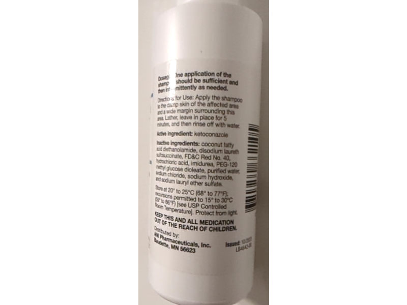 Ketoconazole Shampoo 2%, 4 fl oz, Ani Pharmaceuticals (Rx)
