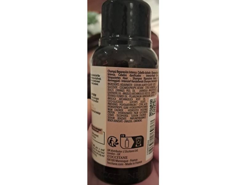 L'Occitane en Provence Intensive Repair Shampoo, 2.5 fl oz/75 mL