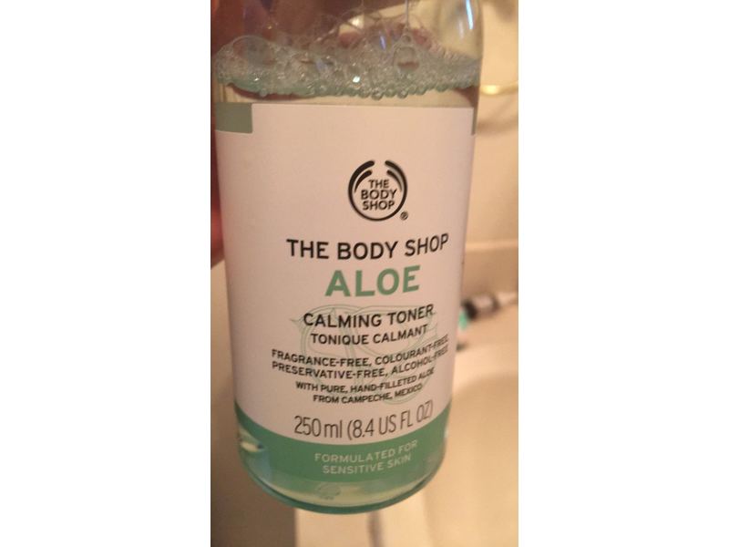 The Body Shop Aloe Calming Toner, 8.4 fl oz Ingredients and Reviews