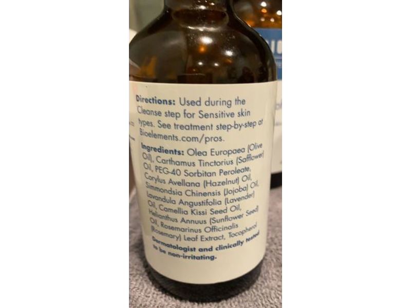 Bioelements Cleanser, Sensitive Skin, 8 fl oz/236 mL