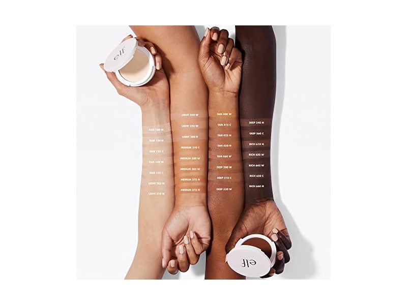 e.l.f. Cosmetics Powder Foundation, Medium 310 C, 0.28 oz/8 g