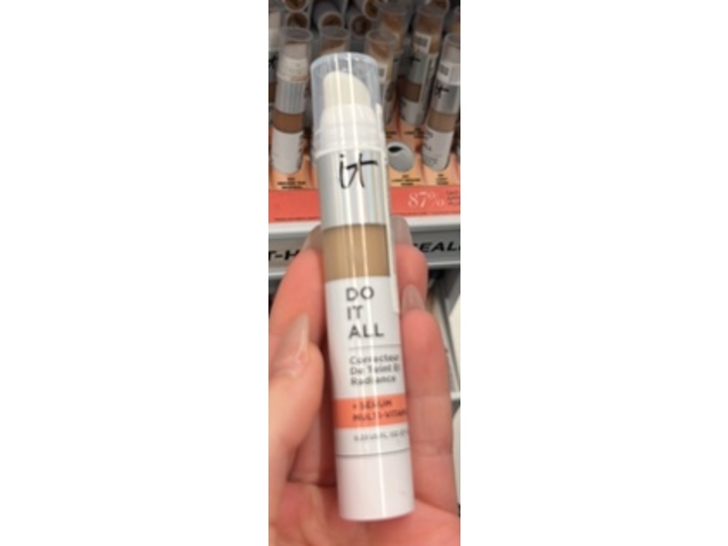It Cosmetics Do It All Radiant Concealer, 215 Light Warm, 0.23 fl oz/7 mL