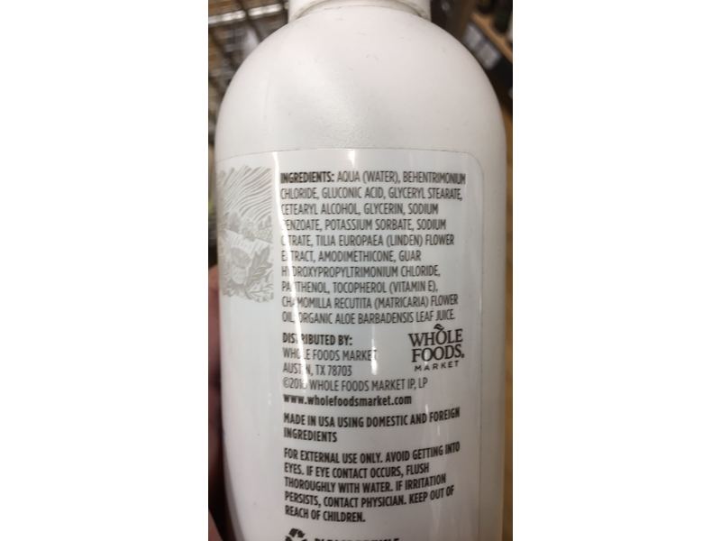 365 Everyday Value Conditioner, Fragrance-Free, 16 fl oz/473 mL