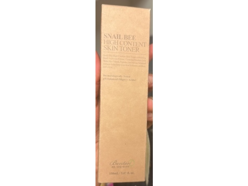 Benton Snail Bee High Content Skin Toner, 5.07 fl oz/150 mL