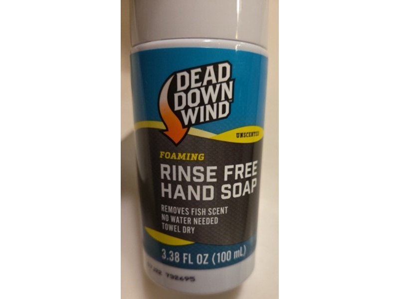 Dead Down Wind Foaming Rinse Free Hand Soap, 3.38 fl oz/100 mL