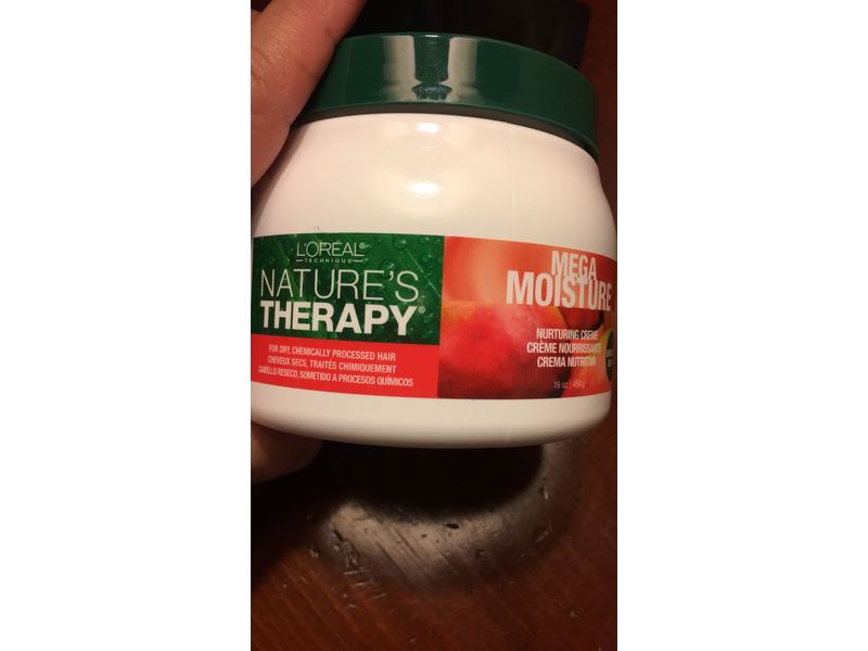 L'Oreal Nature's Therapy Mega Moisture Nurturing Creme, Sunflower Seed Oil, 16 oz/454 g