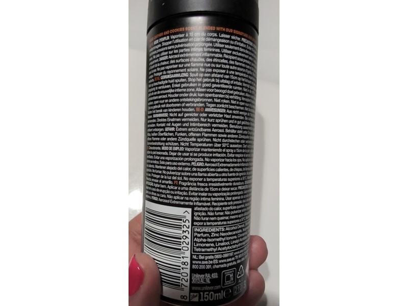 Axe Irresistibly Fresh Deodorant, Leather & Cookies, 150 mL