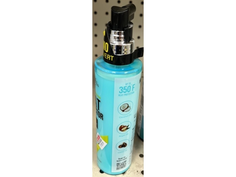 Kiss Colors & Care Anti-Reversion Heat Protector Keratin Spray, 6 fl oz/177 mL