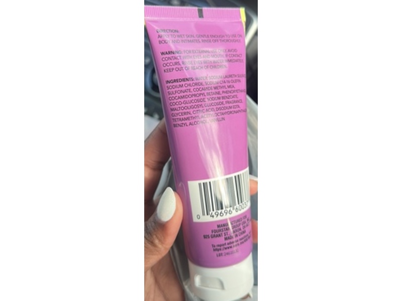 b-Pure Feminine Body Wash, Fresh Fig Scented, 4 fl oz/118 mL