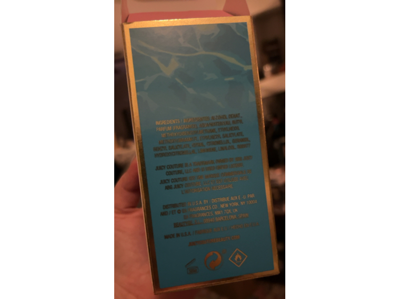 Juicy Couture Oui Splash Eau De Parfum Spray, 1.7 fl oz/50 mL