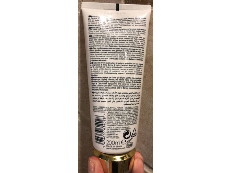 Kerastase Elixir Ultime Le Fondant Beautifying Oil Infused Conditioner, 6.8 fl oz/200 mL