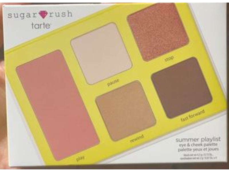 Tarte Cosmetics Sugar Rush Summer Playlist Eye & Cheek Palette
