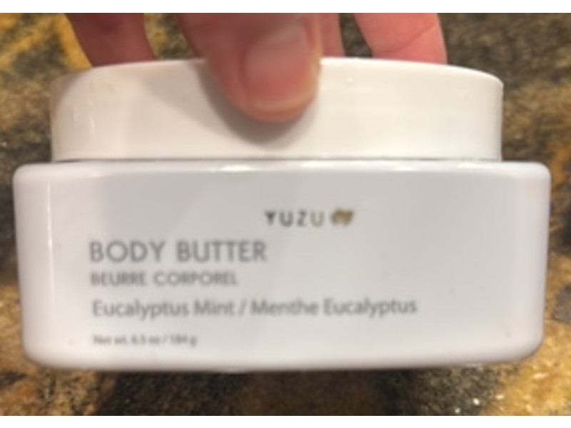Yuzu Body Butter, Eucalyptus Mint, 6.5 oz/184 g