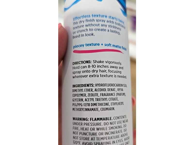 Not Your Mother's Texturizing Beach Babe Dry Finish Spray, 5.5 oz/156 g