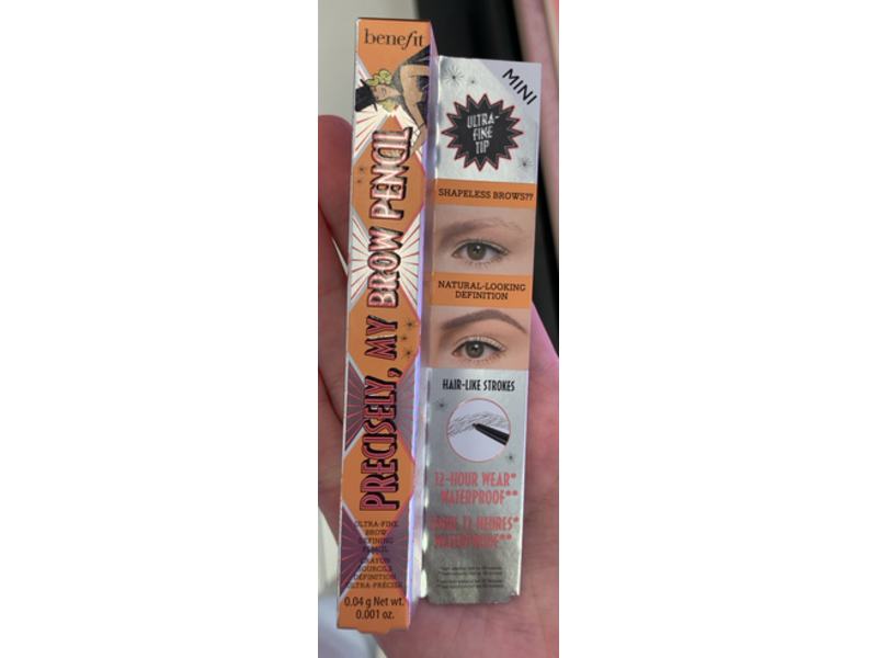 Benefit Cosmetics Precisely My Brow Pencil Ultra Fine Brow Defining Pencil, 3.5 Neutral Medium Brown, 0.001 oz/0.04 g
