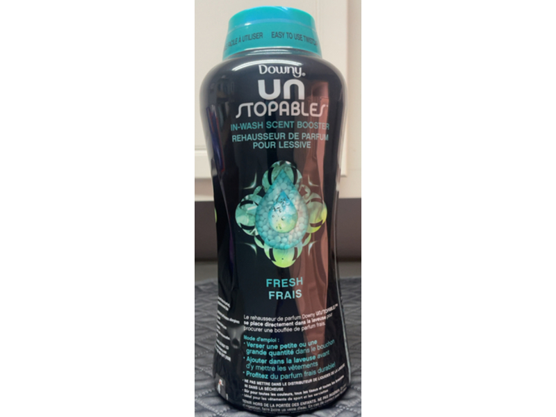 Downy Unstopables In-Wash Scent Booster, Fresh, 34 oz/963 g
