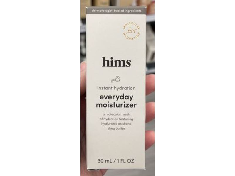 Hims Everyday Moisturizer, Shea Butter, 1 fl oz/30 mL