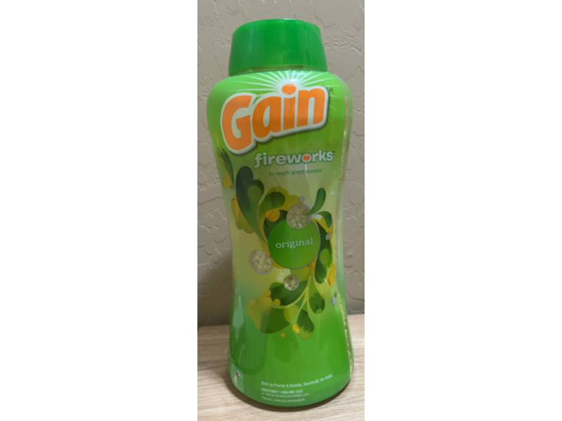 Gain Fireworks In - Wash Scent Booster, Original, 34.0 oz/963 g