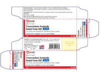 Triamcinolone Acetonide Dental Paste USP, 0.1%, 5 g, Quagen Pharma (RX) - thumbnail 1