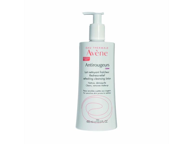 Avene Antirougeurs CLEAN Soothing Cleansing Lotion, 400 mL/13.5 fl oz