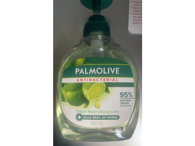 Palmolive Antibacterial Hand Wash, Odour Neutralising Lime, 250 mL