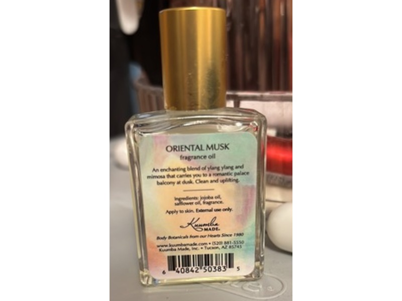 Kuumba Made Fragrance Oil, Oriental Musk, 0.5 fl oz/15 mL
