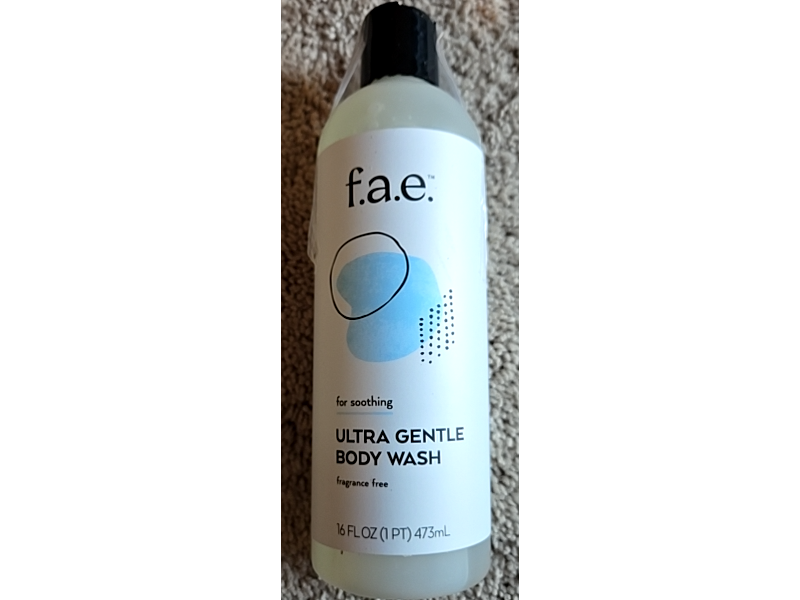 f. a. e. Ultra Gentle Body Wash, 16 fl oz/473 mL