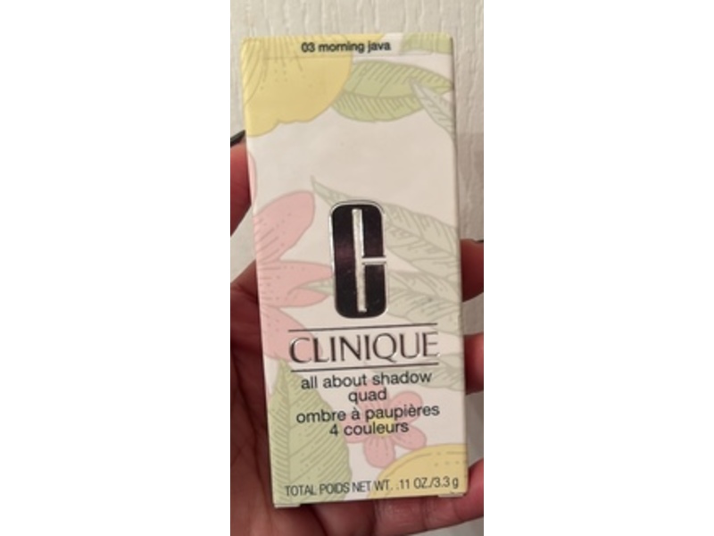 Clinique All About Shadow Quad, Morning Java, 0.11 oz/3.3 g
