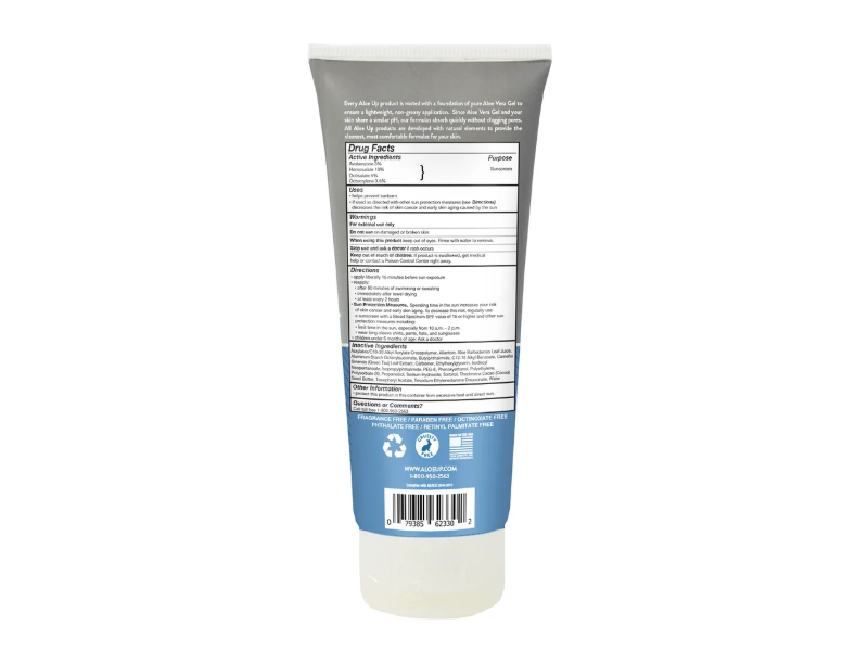 Aloe Up Sport Sunscreen Lotion, SPF 30, 6 fl oz/177 mL