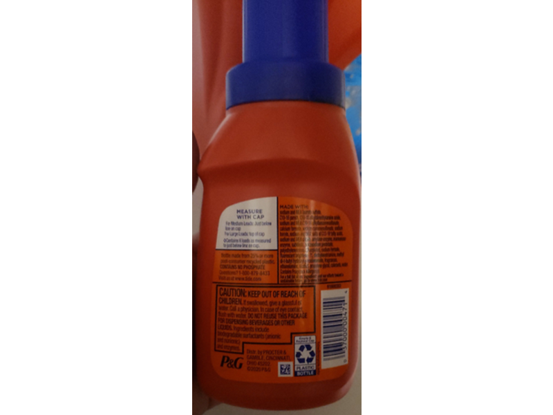 Tide Ultra Liquid Laundry Detergent, Original Scent, 6 Loads, 10 fl oz/306 mL