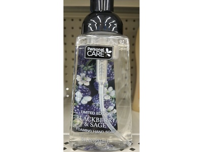 Personal Care Limited Edition Foaming Hand Soap, Black Berry & Sage, 8 fl oz/237 mL