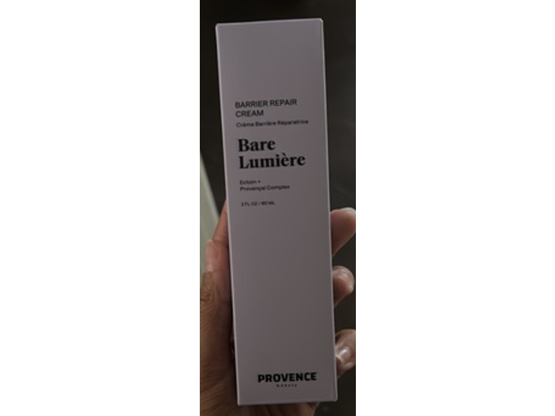 Provence Beauty Bare Lumiere Barrier Repair Cream, 2 fl oz/60 mL