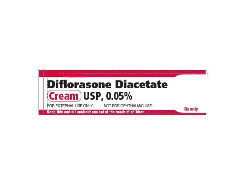 Diflorasone Diacetate Cream USP 0.05%, 60 g, Taro Pharmaceuticals (RX)