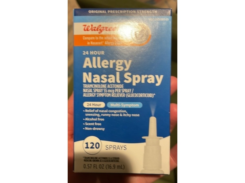 Walgreens Allergy Nasal Spray, 0.57 fl oz/16.9 mL