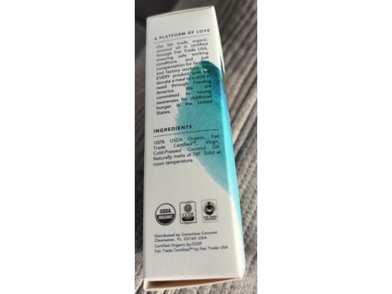 Conscious Coconut Oil Packets, 0.25 fl oz/7.5 mL, Pack Of 5