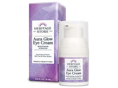 Heritage Store Aura Glow Eye Cream, 0.5 fl oz/15 mL