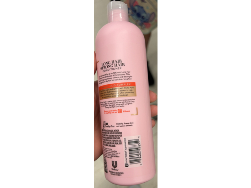 Suave Long Hair Conditioner, 16.5 fl oz/488 mL