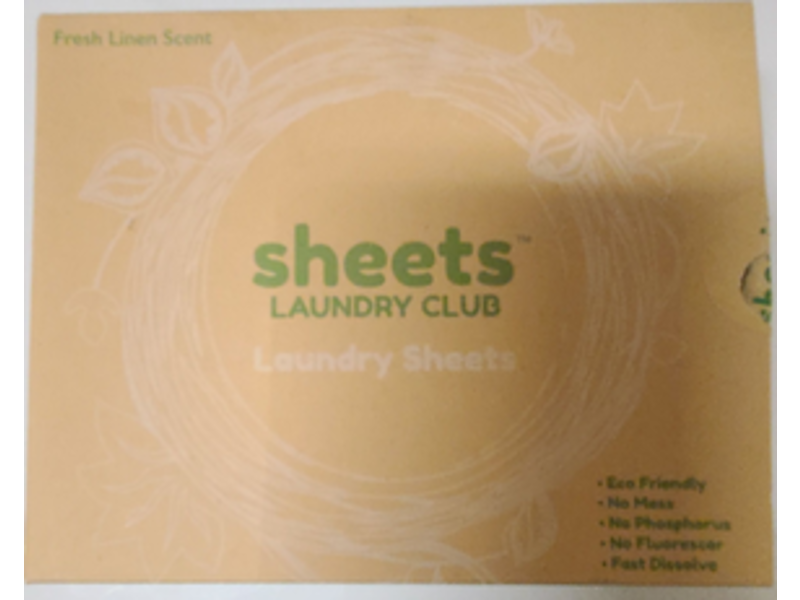 Sheets Laundry Club Laundry Sheets, Fresh Linen Scent