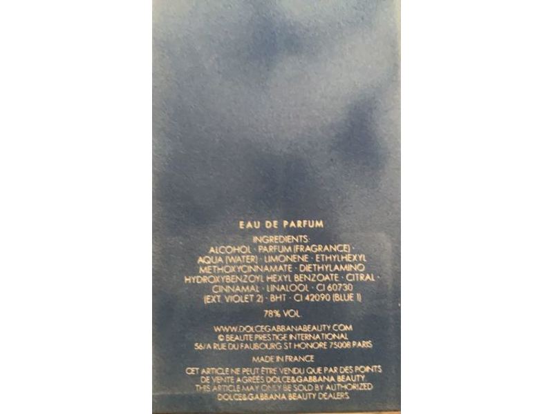 Dolce & Gabbana Eau Intense, Light Blue, 1.6 fl oz/50 mL