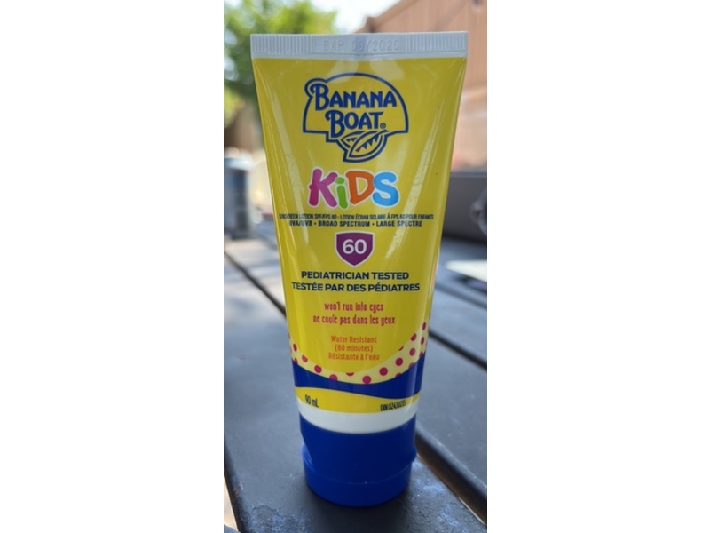 Banana Boat Kids Sunscreen Lotion, SPF 60, 90 mL