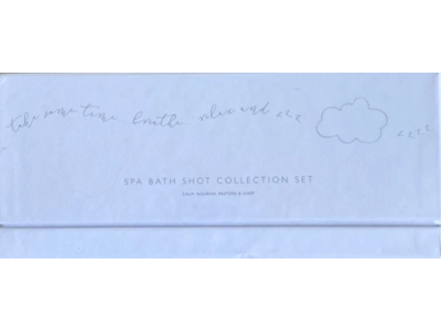 The White Company London Bath Shot Collection Set, 1 fl oz/30 mL, Pack Of 4