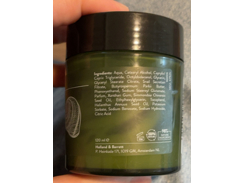 De Tuinen Natural Care Slakkencreme, 120 mL