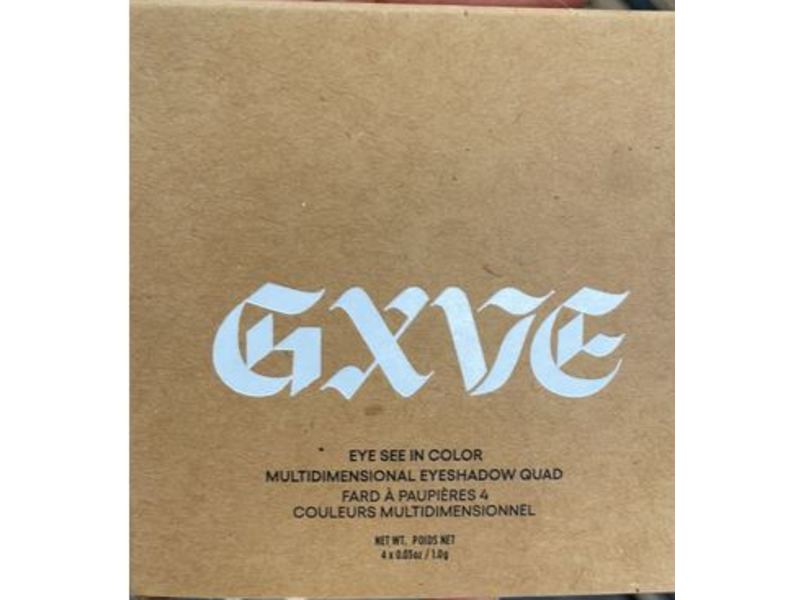 Gxve Eye See In Color Multidimensional Eyeshadow Quad, Danger Zone, 0.03 oz/1.0 g
