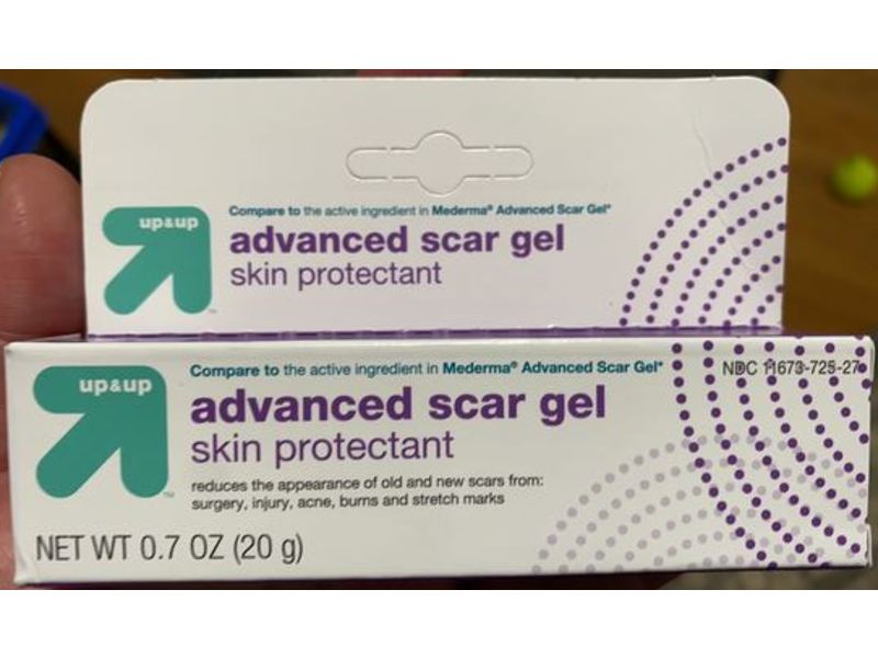 Up & Up Advanced Scar Gel, 0.7 oz/20 g
