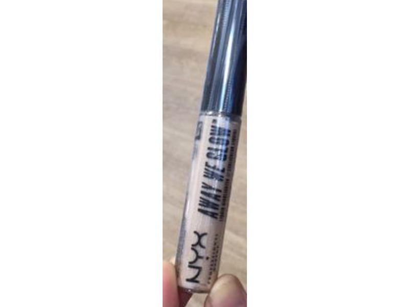 NYX Professional Makeup Professional Makeup Away We Glow Liquid Highlighter, Crystal Glare, 0.22 fl oz